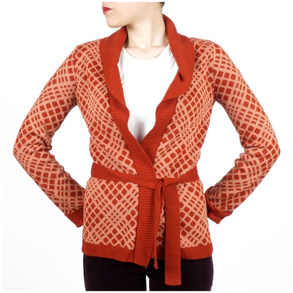 Vintage 1970’s Belted Cardigan by Bronson - Picture 2 of 5